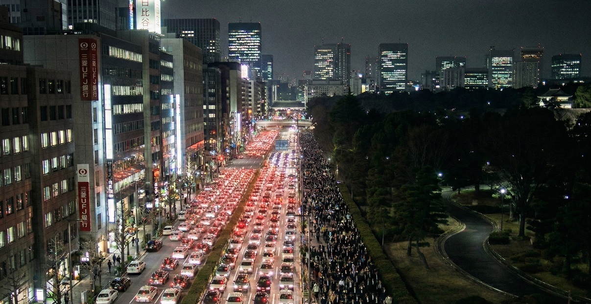 大震災の夜